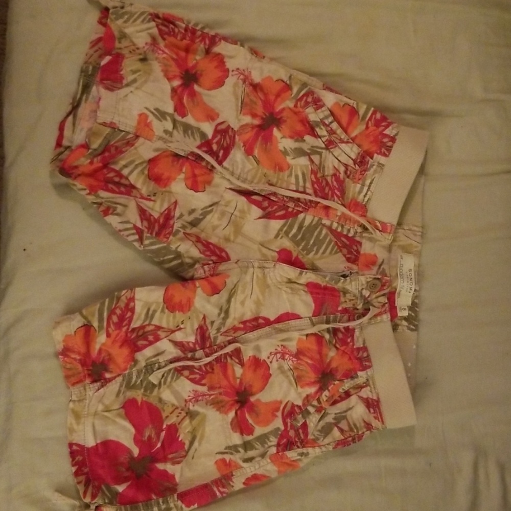 Sonoma floral shorts